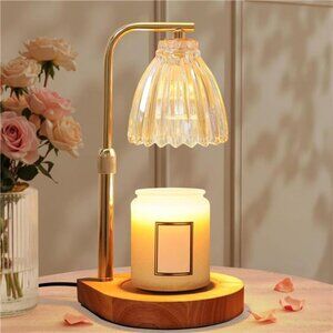 Candle Warmer Lamp Dimmable Timer Adjustable Height Jar Candle Gift for Women